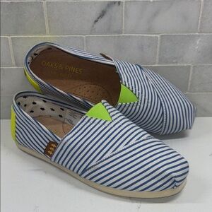 Oaks & Pines Women’s Espadrilles – Size 6 – Nautical Chic!